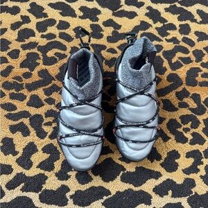 Adidas Gray Knit Sneakers